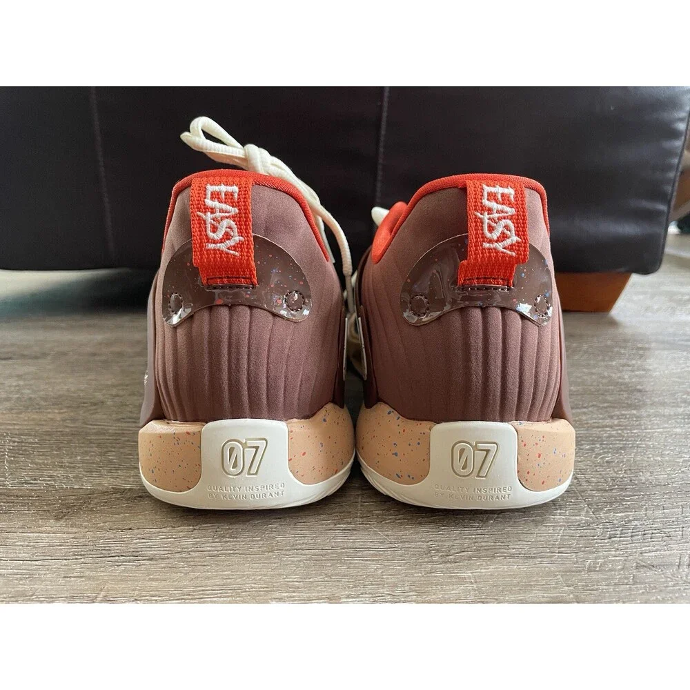 Nike KD 15 EYBL Fauna Brown Coconut Milk Men’s Sz 13 DV2555-200